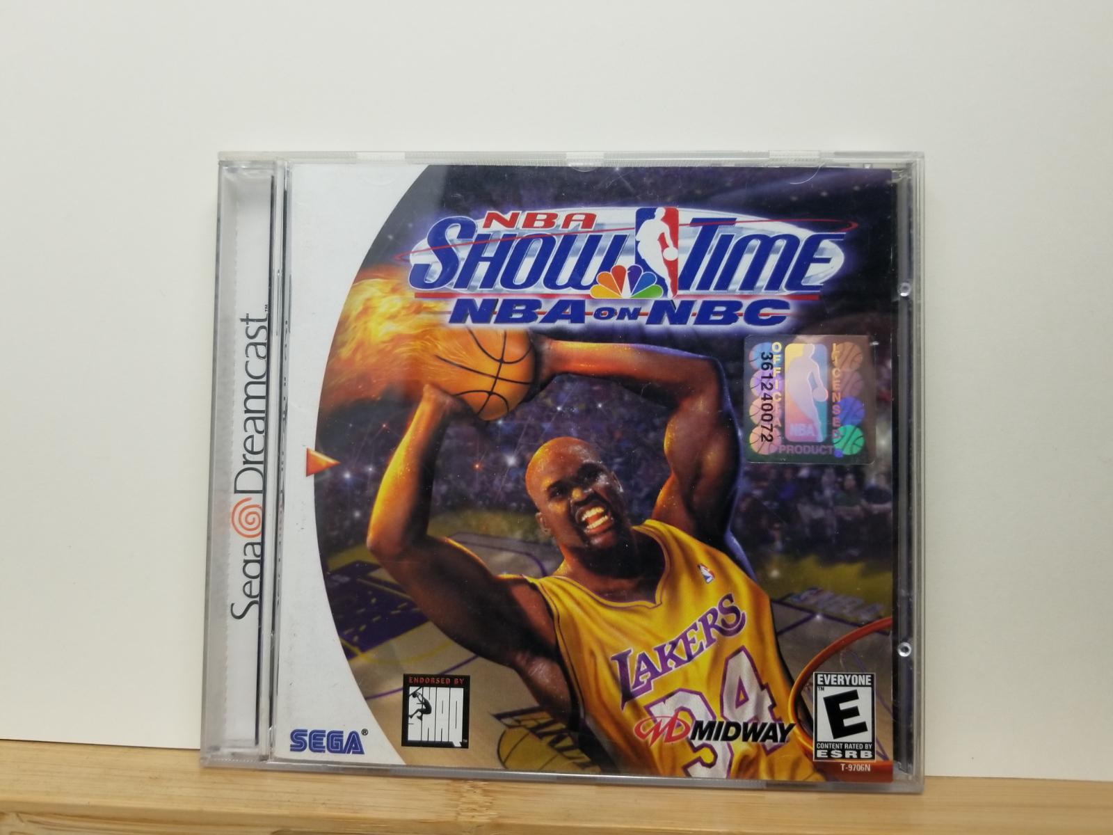 NBA Showtime | Item, Box, and Manual | Sega Dreamcast