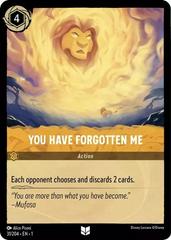 You Have Forgotten Me [Foil] #31 Lorcana First Chapter Prices