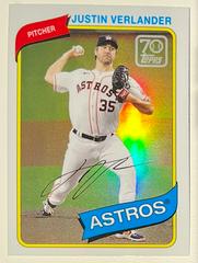 Justin Verlander #70YTC-30 Baseball Cards 2021 Topps 70 Years of Baseball Autographs Prices