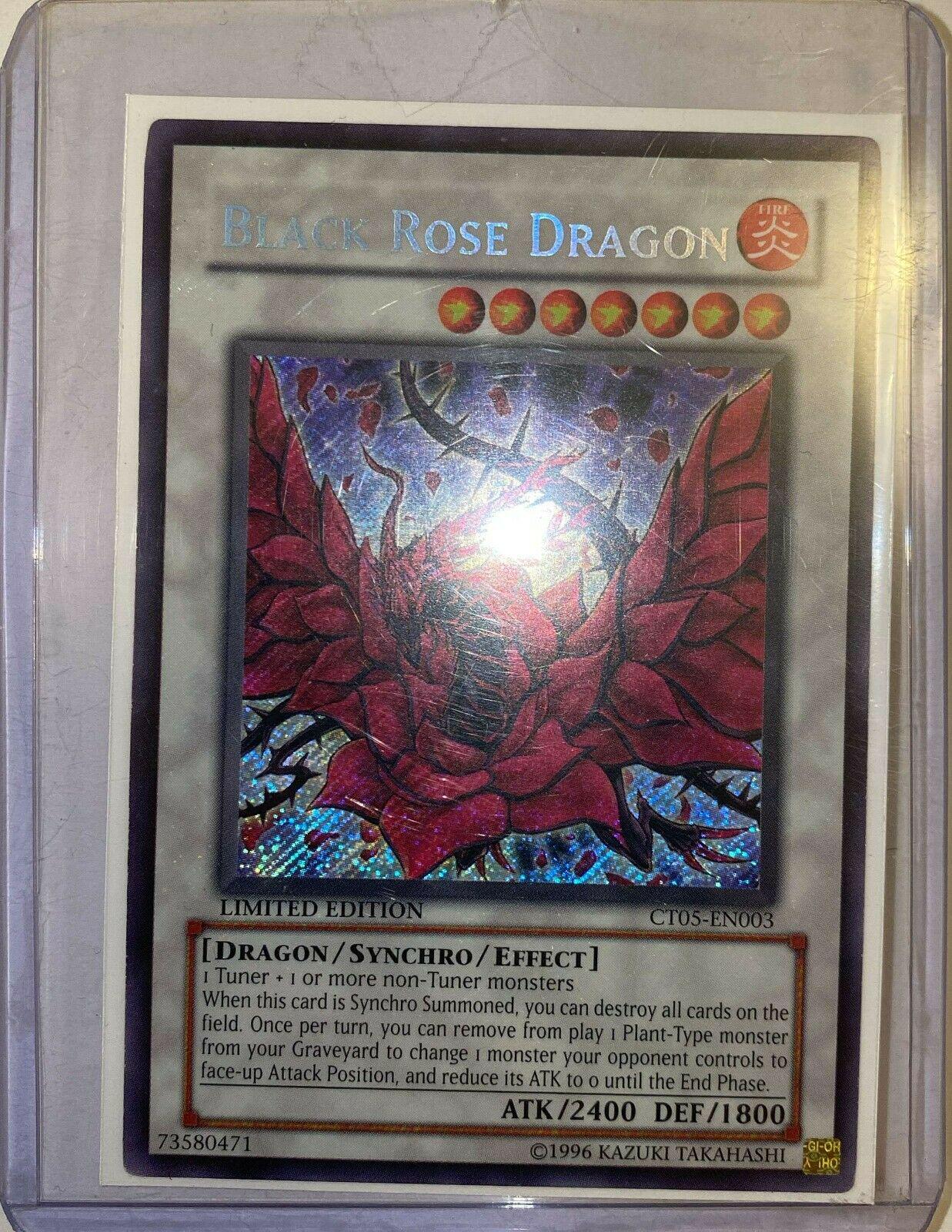 Black Rose Dragon CT05-EN003 YuGiOh Collectible Tins 2008