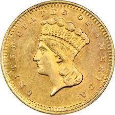 1870 S Coins Gold Dollar Prices