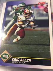 Eric Allen #2 Football Cards 1991 Score Prices