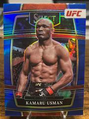 Kamaru Usman [Blue Prizm] Ufc Cards 2022 Panini Select UFC Prices