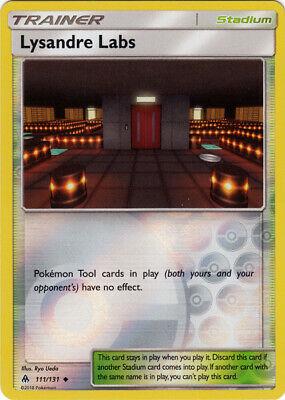 Lysandre Labs [Reverse Holo] #111 Pokemon Forbidden Light