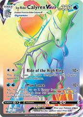 Ice Rider Calyrex VMAX Pokemon Chilling Reign Prices