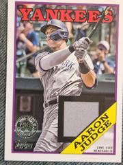 Aaron Judge #88R-AJ Baseball Cards 2023 Topps Series 1 1988 35th Anniversary Relics Prices