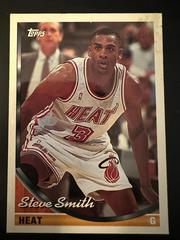 Steve Smith #10 Basketball Cards 1993 Topps Prices