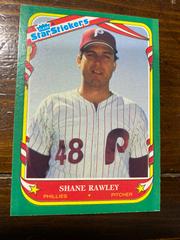 Shane Rawley Baseball Cards 1987 Fleer Star Stickers Prices