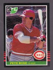 Pete Rose #144 Baseball Cards 1985 Leaf Prices