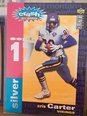Chris Carter #C21 Football Cards 1995 Collector's Choice Crash the Game Prices