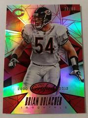Brian Urlacher [Mirror Red] #107 Football Cards 2015 Panini Certified Prices