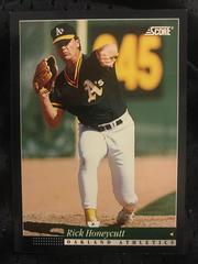 Rick Honeycutt #208 Baseball Cards 1994 Score Prices