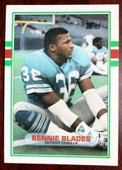 Bennie Blades Football Cards 1989 Topps Prices