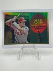 Scott Rollen [Gold] #AR45 Baseball Cards 2008 Topps All Rookie 50th Anniversary Prices