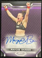 Maycee Barber [Purple] Ufc Cards 2020 Topps UFC Knockout Autographs Prices