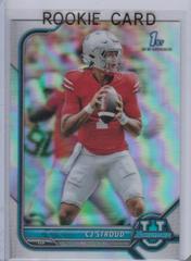CJ Stroud [Refractor] #3 Football Cards 2021 Bowman University Prices