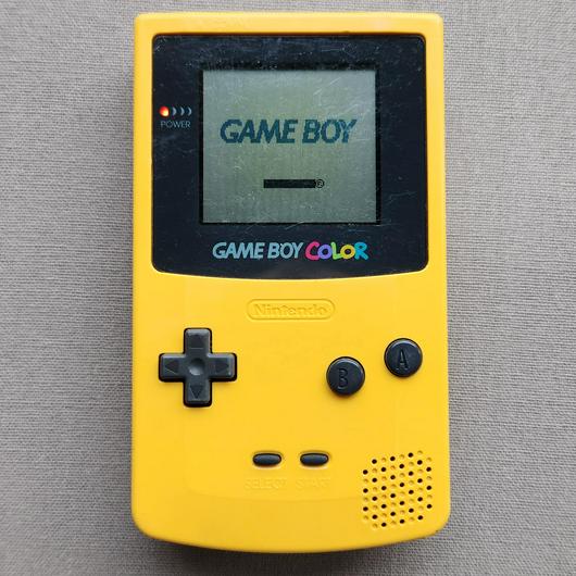 Game Boy Color Yellow photo