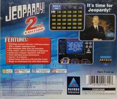 Back Art | Jeopardy 2nd Edition Playstation