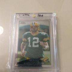 Aaron Rodgers [Jogging] Football Cards 2009 Topps Chrome Prices
