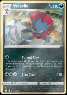 Weavile #SWSH246 Pokemon Promo