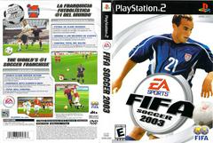 Slip Cover Scan By Canadian Brick Cafe | FIFA 2003 Playstation 2