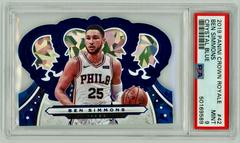 Ben Simmons [Crystal Blue] #42 Basketball Cards 2019 Panini Crown Royale Prices