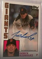 Dereck Rodriguez #DRO Baseball Cards 2019 Topps 1984 Baseball Autographs Prices