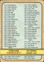 Checklist 2 [160 Is Bill Harris] Hockey Cards 1972 O-Pee-Chee Prices