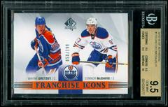 Connor McDavid, Wayne Gretzky Hockey Cards 2015 SP Authentic Prices
