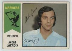 Andre Lacroix Hockey Cards 1974 O-Pee-Chee WHA Prices
