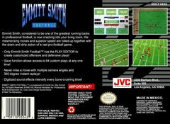 Emmitt Smith Football - Back | Emmitt Smith Football Super Nintendo