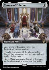 Throne of Eldraine [Extended Art] Magic Wilds of Eldraine Commander Prices