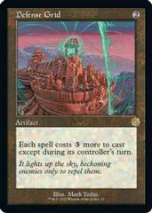 Defense Grid [Foil] Magic Brother's War Retro Artifacts Prices