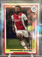 Mohammed Kudus #8 Soccer Cards 2022 Topps Merlin Chrome UEFA Club Competitions Prices
