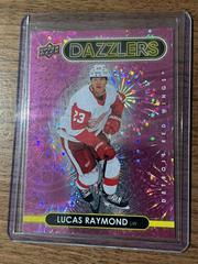 Lucas Raymond [Purple] Hockey Cards 2021 Upper Deck Dazzlers Prices