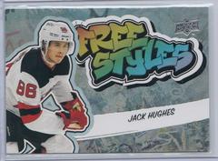 Jack Hughes Hockey Cards 2022 Upper Deck Freestyles Prices