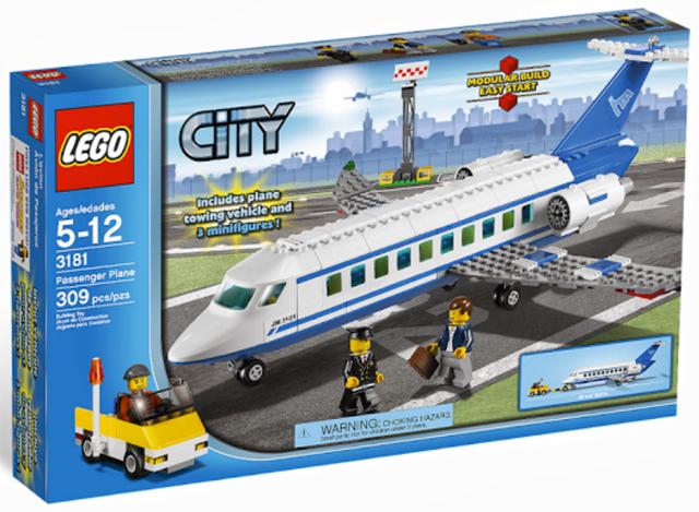 Passenger Plane #3181 LEGO City