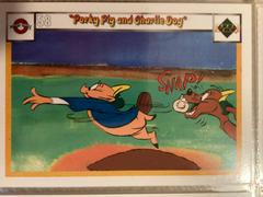 Porky pig and Charlie dog Baseball Cards 1990 Upper Deck Comic Ball Prices