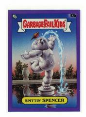 Spittin' SPENCER [Purple] #92b 2020 Garbage Pail Kids Chrome Prices