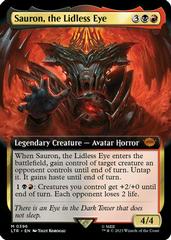 Sauron, the Lidless Eye [Extended Art] Magic Lord of the Rings Prices