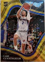 Cade Cunningham [Gold Prizm] Basketball Cards 2021 Panini Select Prices
