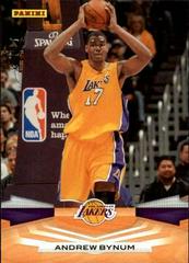 Andrew Bynum #269 Basketball Cards 2009 Panini Prices