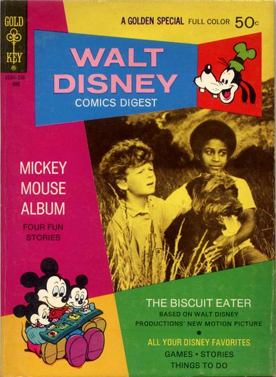 Walt Disney Comics Digest #35 (1972) Comic Books Walt Disney Comics Digest