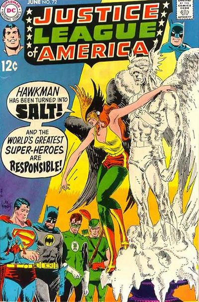 Justice League of America #72 (1969) Comic Books Justice League of America