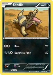 Sandile #69 Pokemon XY Prices