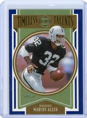 Marcus Allen [Blue] #TT-15 Football Cards 2022 Panini Legacy Timeless Talents Prices