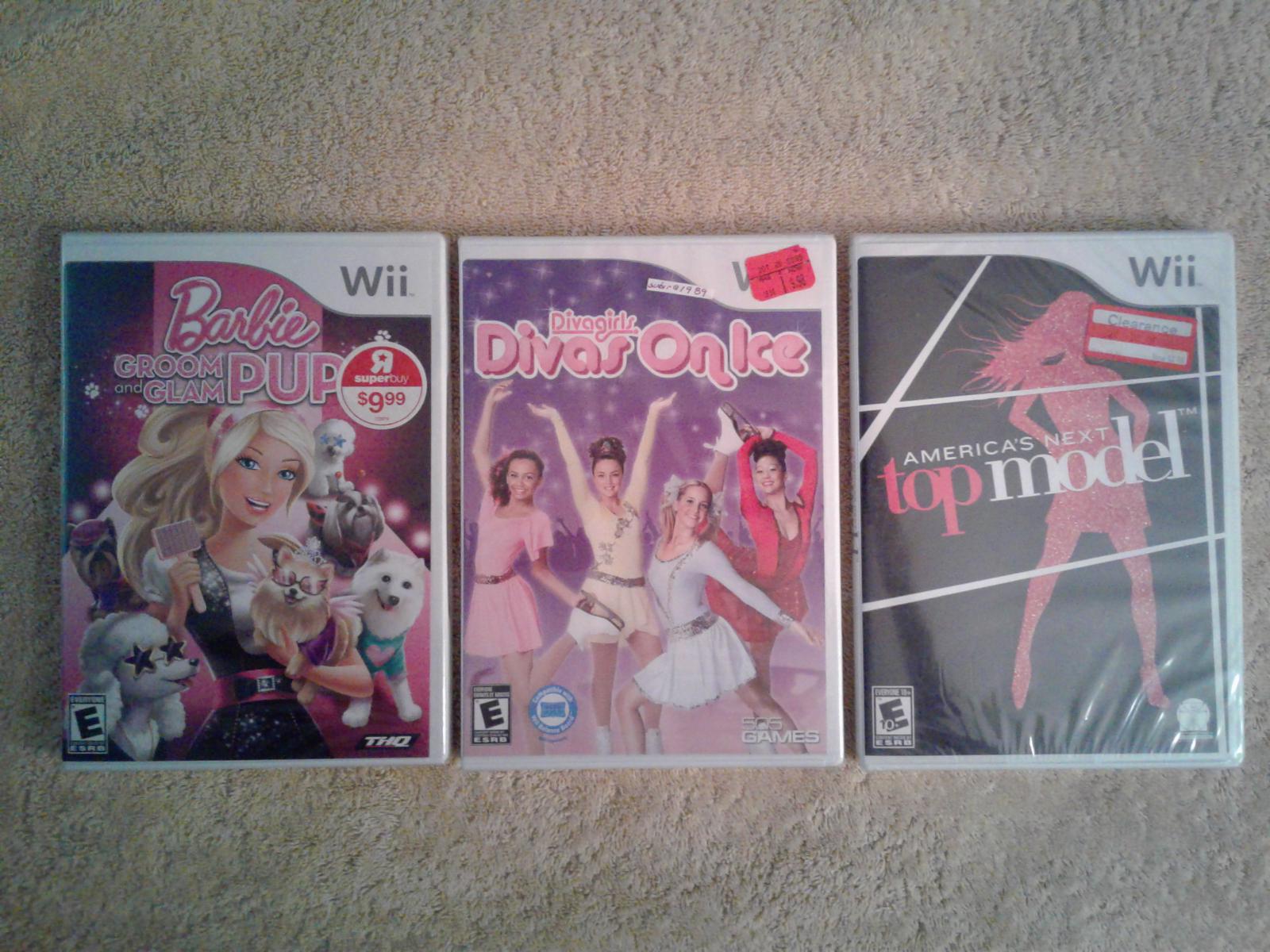 Wii Game Lot New Item, Box, and Manual Wholesale