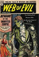 Web of Evil #12 (1954) Comic Books Web of Evil Prices