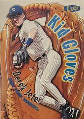 Derek Jeter #3 Baseball Cards 1998 Ultra Kid Gloves Prices