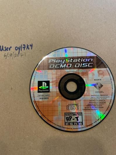 Playstation Demo Disc [Version 1.3] photo
